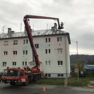 Oprava komínových vencov v obci Slovenská Ľupča | KEISH
