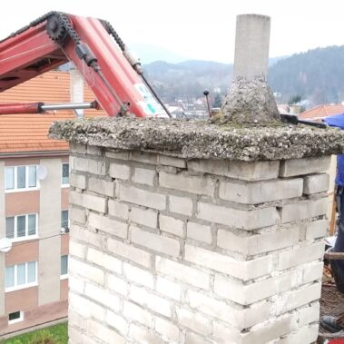 Oprava komínových vencov v obci Slovenská Ľupča | KEISH