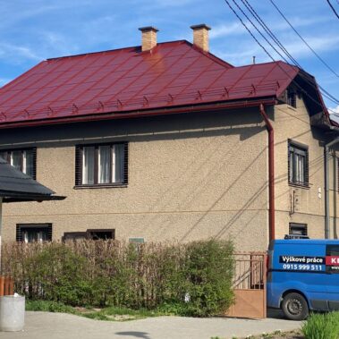 Natieranie striech – Čierny Balog | KEISH