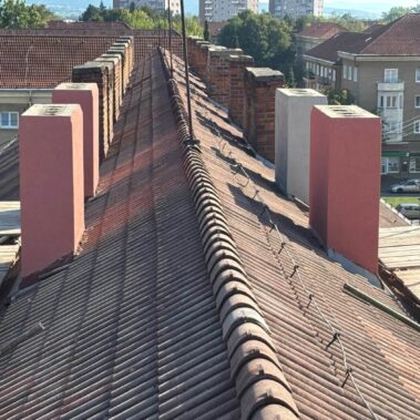 Oprava a sanácia komínov - Bytový dom, Prievidza | KEISH