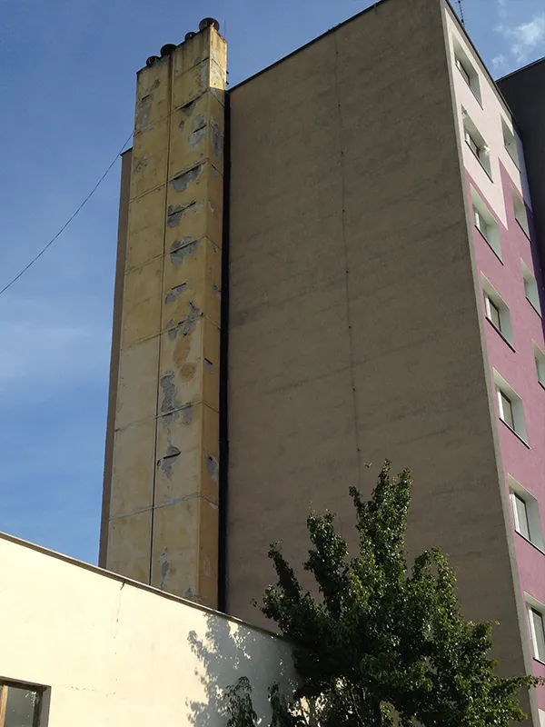KEISH – Oprava komína a fasády v Detve