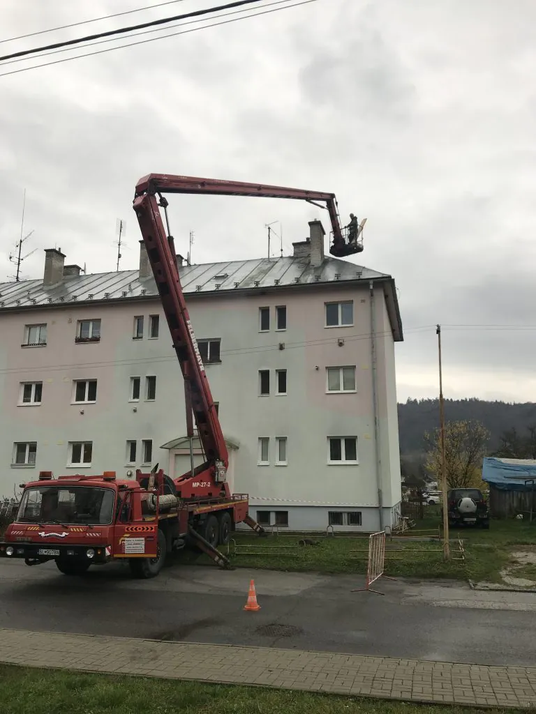 Oprava komínových vencov v obci Slovenská Ľupča | KEISH