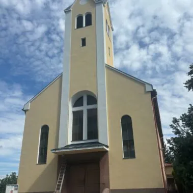 Obnova fasády a veže kostola, Melek | KEISH