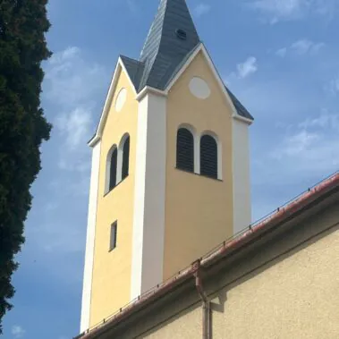 Obnova fasády a veže kostola, Melek | KEISH